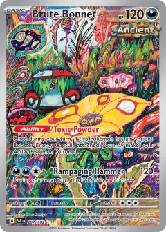 Brute Bonnet 207/182 Illustration Rare card from Paradox Rift