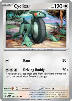 Cyclizar 157/182 Uncommon card from Paradox Rift
