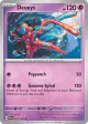 Deoxys 074/182 Rare card from Paradox Rift