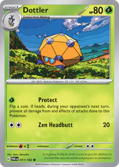 Dottler 011/182 Common card from Paradox Rift