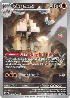 Garganacl 202/182 Illustration Rare card from Paradox Rift