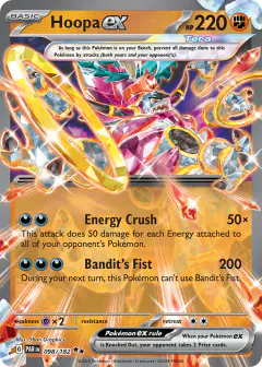 Hoopa ex 098/182 Double Rare card from Paradox Rift