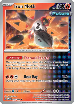 Iron Moth 028/182 Rare card from Paradox Rift