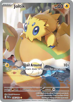 Joltik 196/182 Illustration Rare card from Paradox Rift