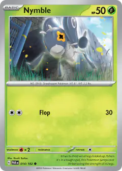 Nymble 014/182 Common card from Paradox Rift