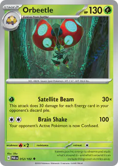 Orbeetle 012/182 Uncommon card from Paradox Rift