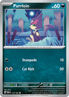 Purrloin 114/182 Common card from Paradox Rift