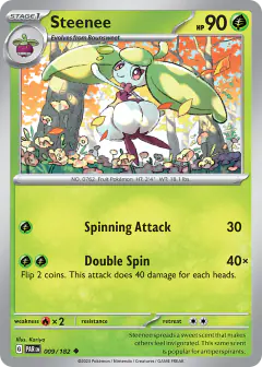 Steenee 009/182 Uncommon card from Paradox Rift