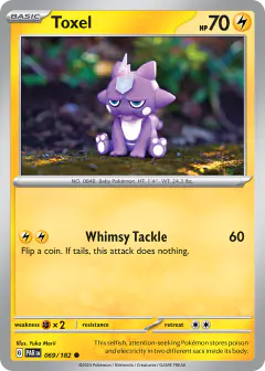Toxel 069/182 Common card from Paradox Rift
