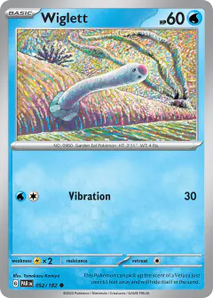 Wiglett 052/182 Common card from Paradox Rift