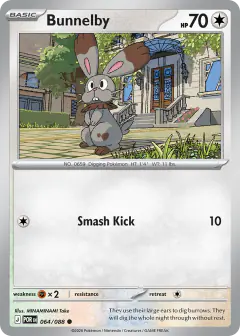 Bunnelby 064/088 Common card from Perfect Order