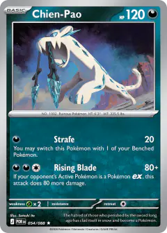 Chien-Pao 054/088 Rare card from Perfect Order