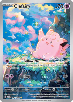 Clefairy 094/088 Illustration Rare card from Perfect Order