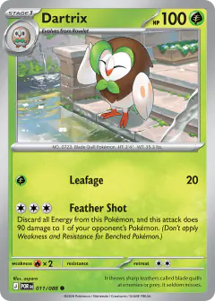 Dartrix 011/088 Common card from Perfect Order