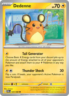 Dedenne 029/088 Common card from Perfect Order