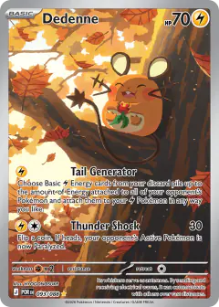 Dedenne 093/088 Illustration Rare card from Perfect Order
