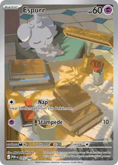 Espurr 095/088 Illustration Rare card from Perfect Order
