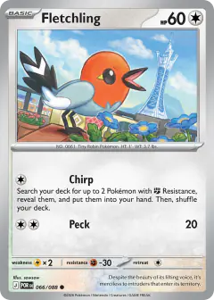 Fletchling 066/088 Common card from Perfect Order