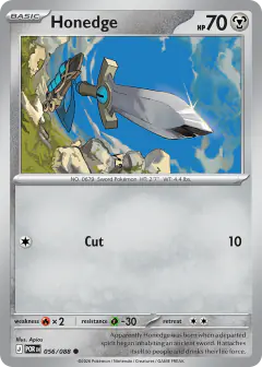 Honedge 056/088 Common card from Perfect Order