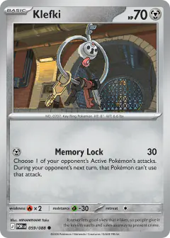 Klefki 059/088 Common card from Perfect Order