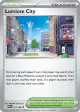 Lumiose City 077/088 Uncommon card from Perfect Order