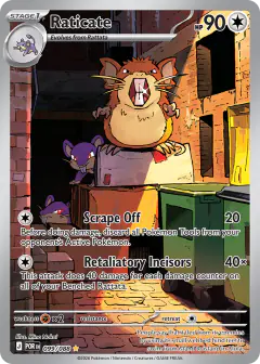 Raticate 099/088 Illustration Rare card from Perfect Order