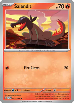 Salandit 015/088 Common card from Perfect Order