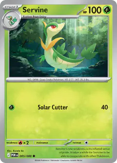 Servine 005/088 Common card from Perfect Order