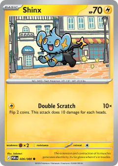 Shinx 026/088 Common card from Perfect Order