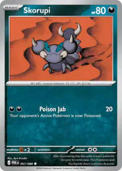 Skorupi 051/088 Common card from Perfect Order