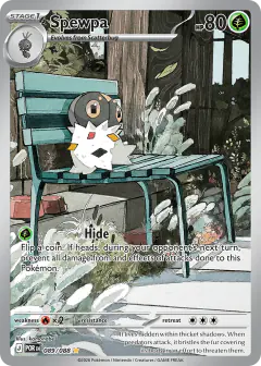 Spewpa 089/088 Illustration Rare card from Perfect Order