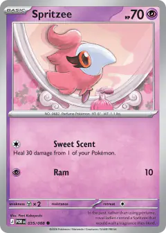 Spritzee 035/088 Common card from Perfect Order