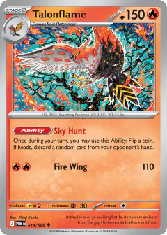 Talonflame 014/088 Uncommon card from Perfect Order