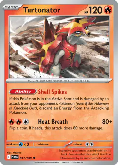 Turtonator 017/088 Uncommon card from Perfect Order