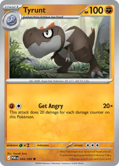 Tyrunt 044/088 Common card from Perfect Order