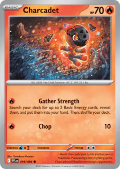 Charcadet 019/94 Common card from Phantasmal Flames