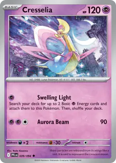 Cresselia 039/94 Uncommon card from Phantasmal Flames