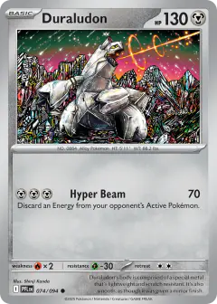 Duraludon 074/94 Common card from Phantasmal Flames