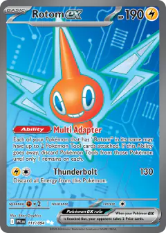 Rotom ex 111/94 Ultra Rare card from Phantasmal Flames