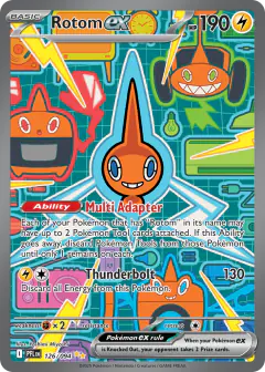 Rotom ex 126/94 Special Illustration Rare card from Phantasmal Flames
