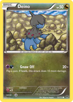 Deino 72/119 Common card from Phantom Forces
