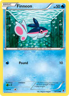 Finneon 18/119 Common card from Phantom Forces
