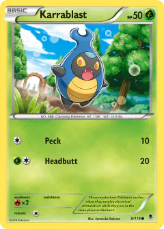 Karrablast 8/119 Common card from Phantom Forces