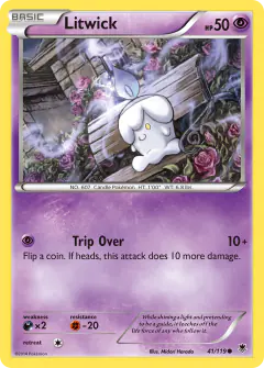 Litwick 41/119 Common card from Phantom Forces