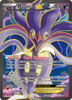 Malamar-EX 115/119 Rare Ultra card from Phantom Forces