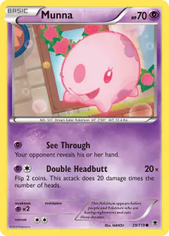 Munna 39/119 Common card from Phantom Forces