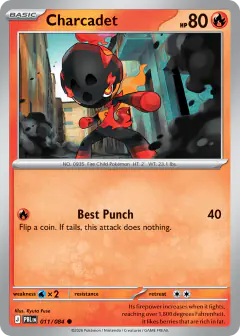 Charcadet 011/084 Common card from Pitch Black