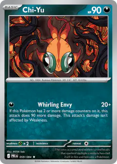 Chi-Yu 059/084 Rare card from Pitch Black