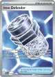 Iron Defender 110/084 Ultra Rare card from Pitch Black