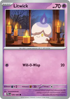 Litwick 036/084 Common card from Pitch Black